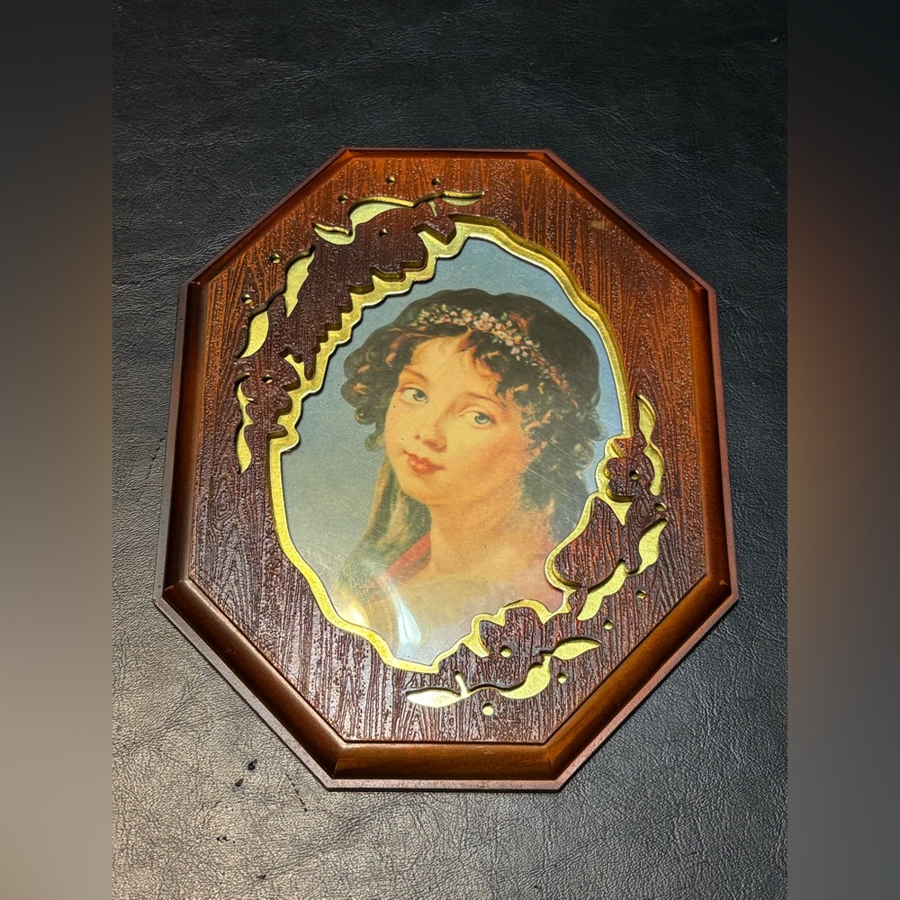 Vintage Hong Kong Picture Frame KMART Registered Design